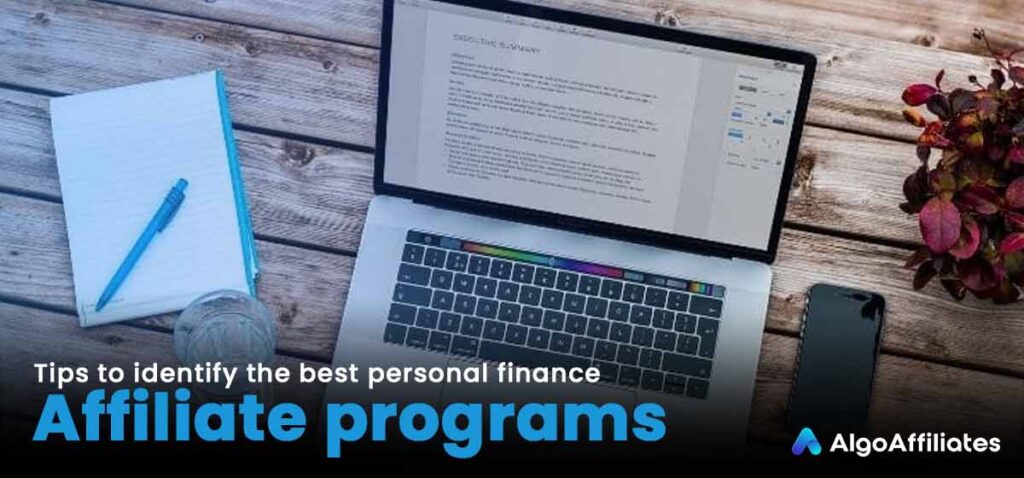 Tips to identify the best personal finance affiliate programs
