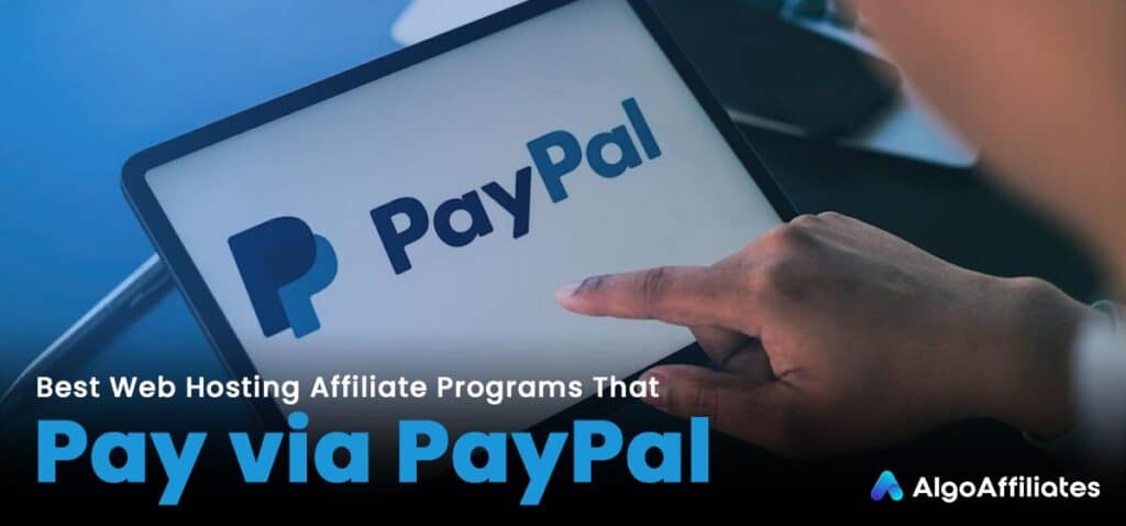 Melhores programas afiliados de hospedagem na web que pagam via PayPal
