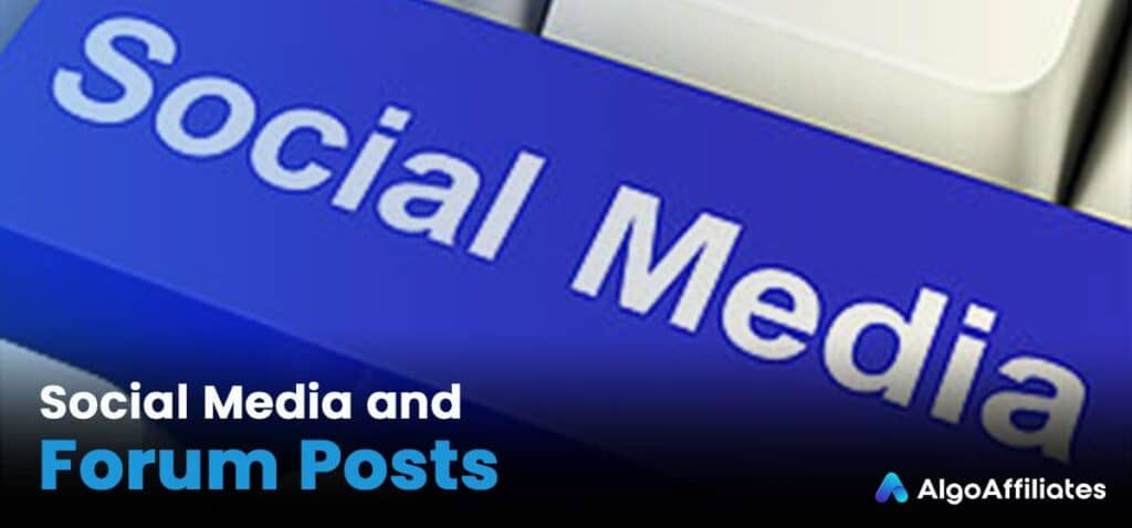 Social Media and Forum Posts